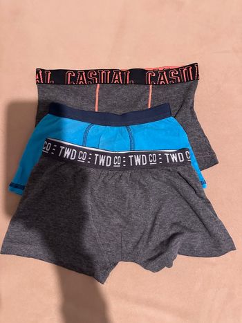 Lot 3 caleçons 6/8 ans 