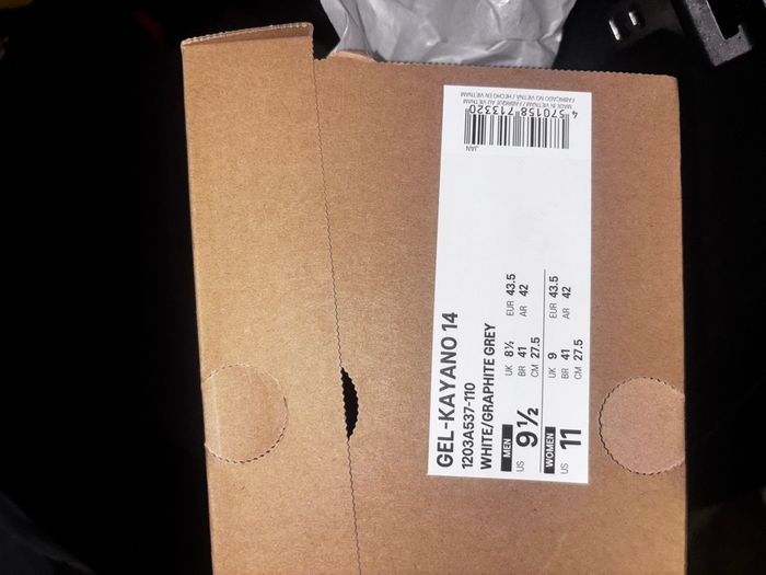 Asics kayano taille 43,5 - photo numéro 4