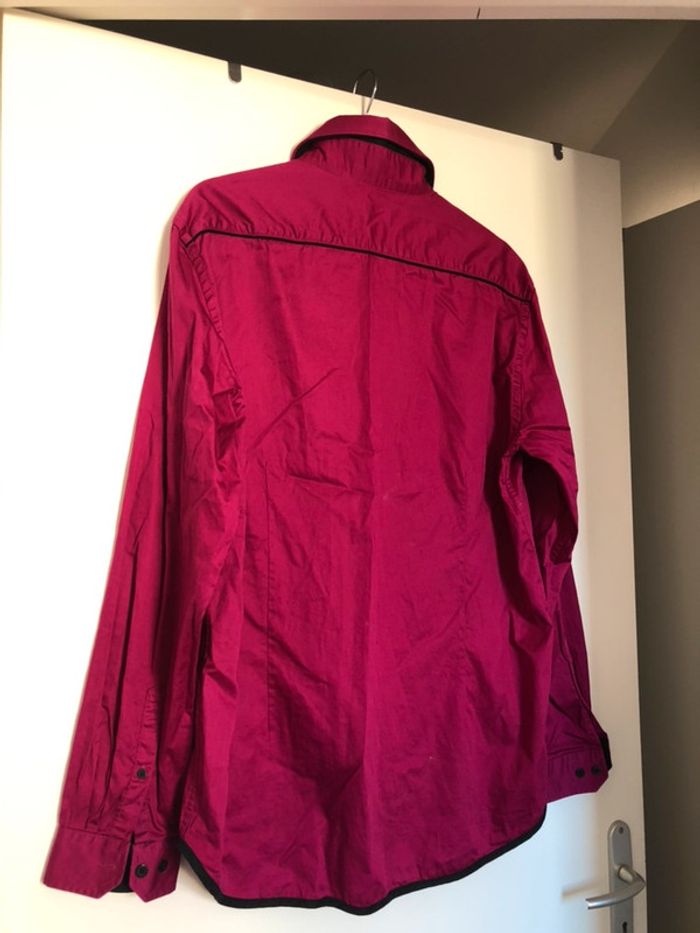 Chemise Celio rose foncé - photo numéro 4