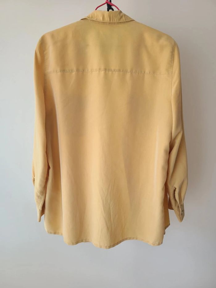 Chemise jaune pastel • taille 42/44 - photo numéro 3