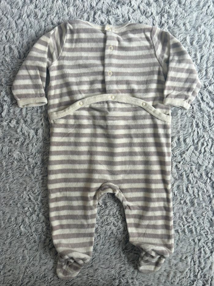 Pyjama velours Tex 6M - photo numéro 3