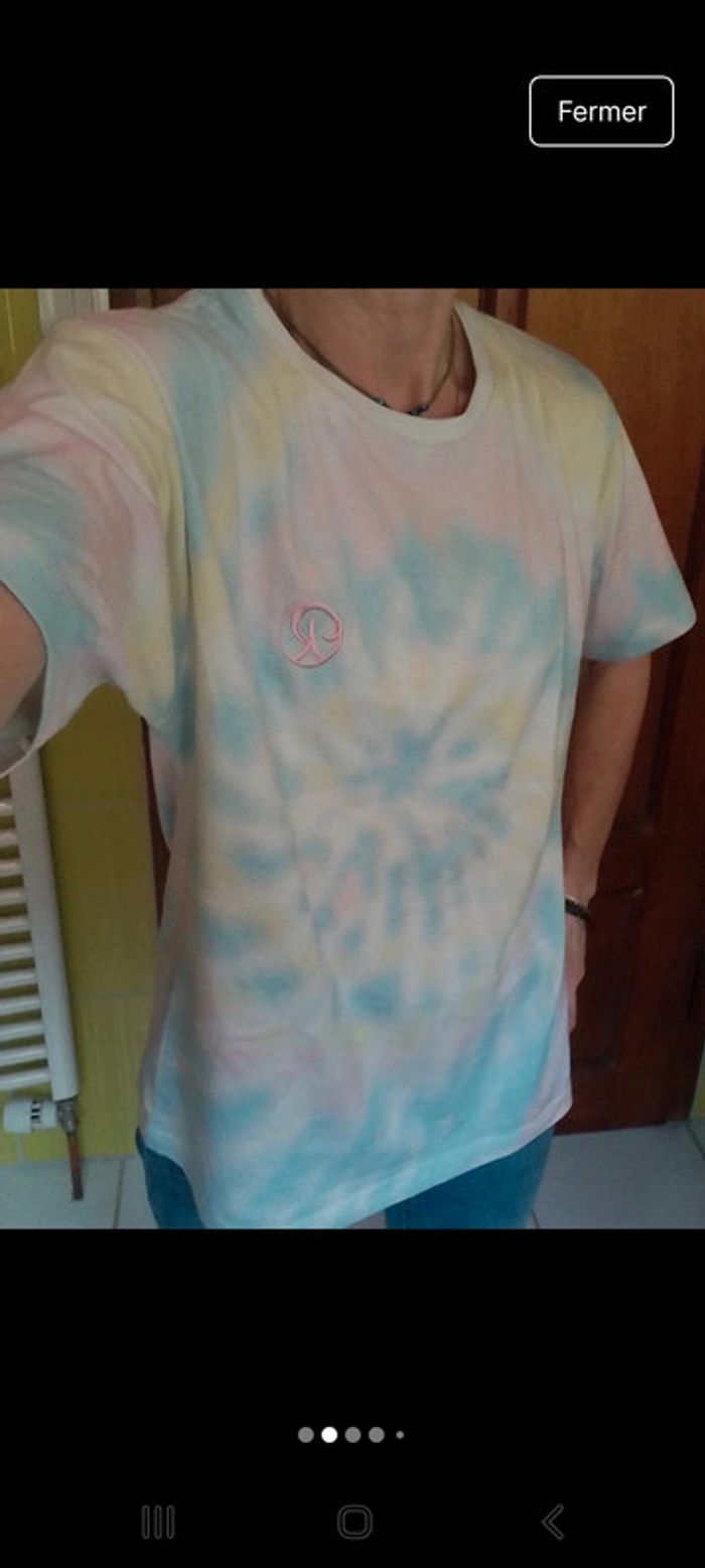 T-shirt femme tie and dye L'atelier de Roxane - photo numéro 2