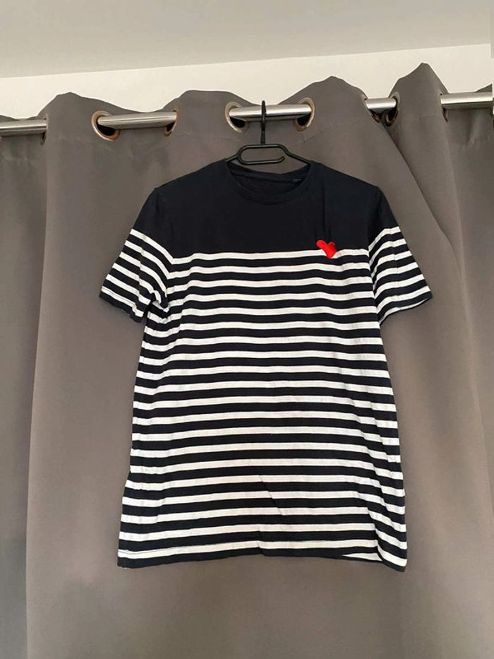 Tee shirt rayé - photo numéro 2