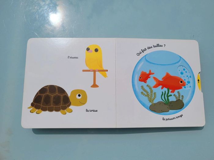 Livre animé à tirettes : Kididoc 🐕 Mon Imagier des animaux familiers 🐈 - photo numéro 5