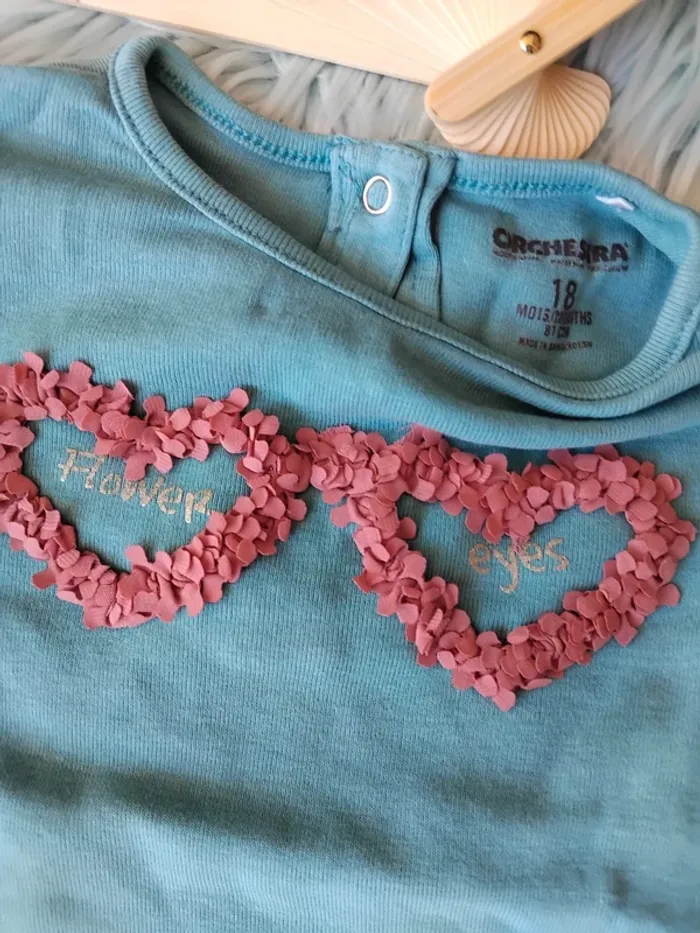 🧸 lot tee shirt fille 18 mois - photo numéro 4