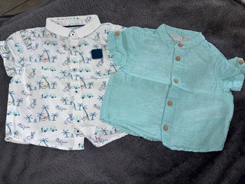 Lot Chemise manche courte