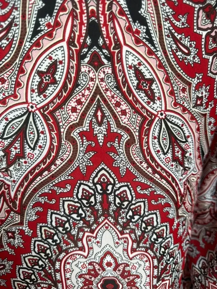 Superbe blouse neuve fluide satinée Amoz 🌸 L 40 - photo numéro 6