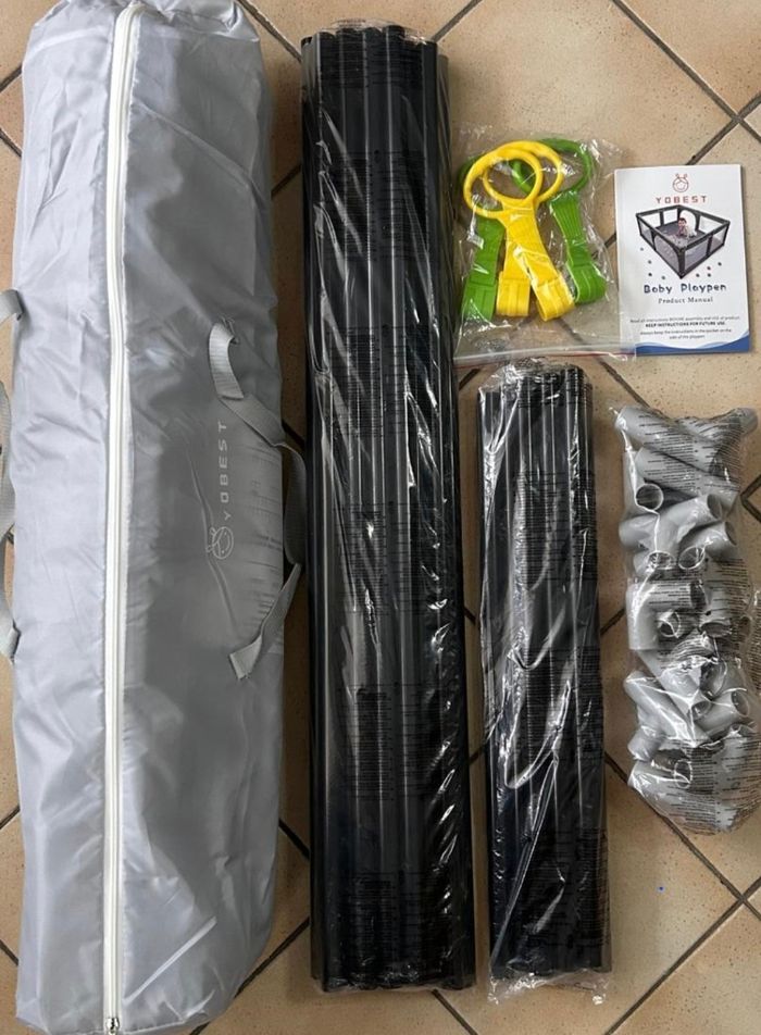 Parc yobest 200 x 200, 2m x 2m taille XXL - photo numéro 2