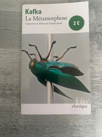 Livre la metamorphose