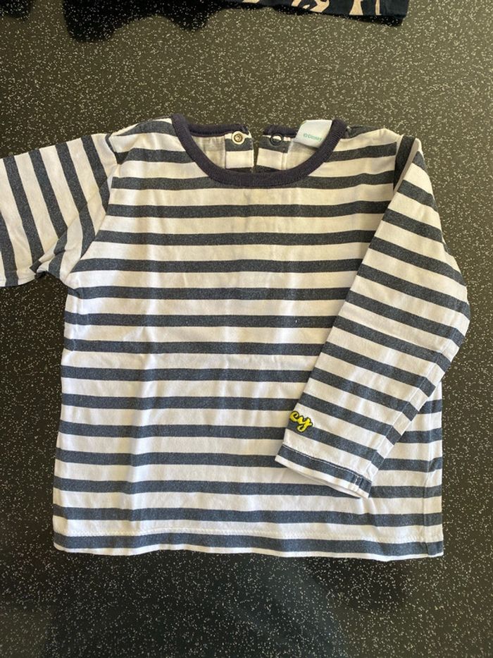 Lot tee shirts manches longues 18 mois - photo numéro 2