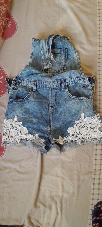 Salopette short 