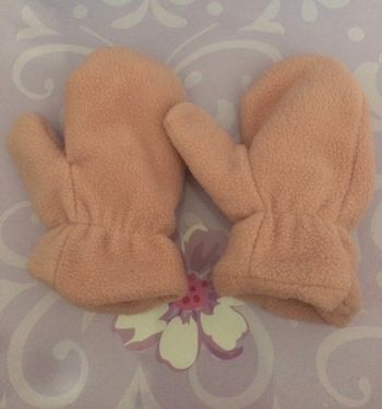 Moufles pour bébé, roses, 12-18 mois, Kiabi