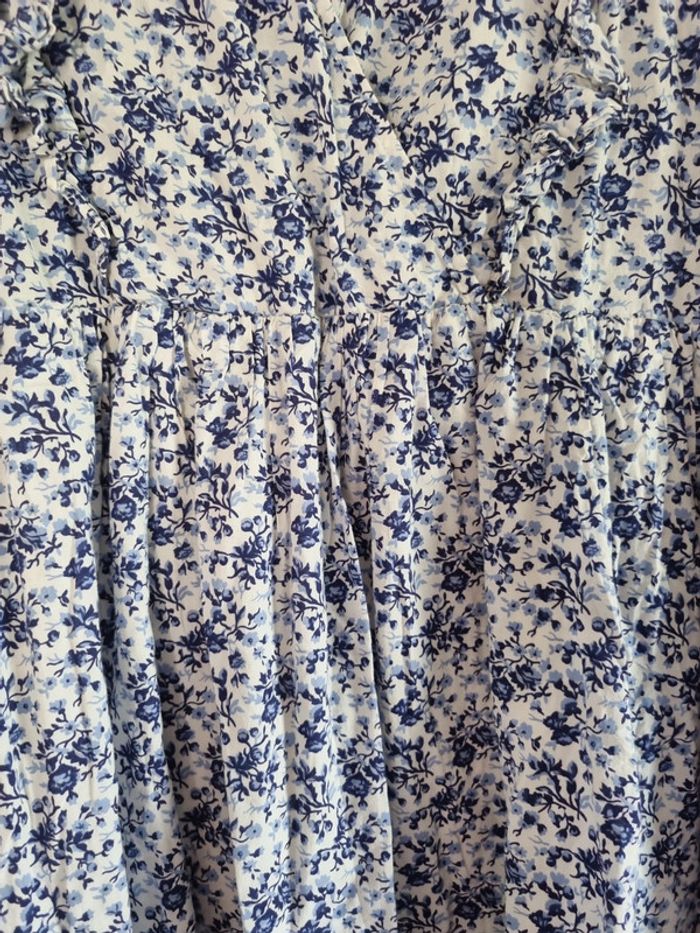 Robe manches 3/4 liberty h&m M - photo numéro 2