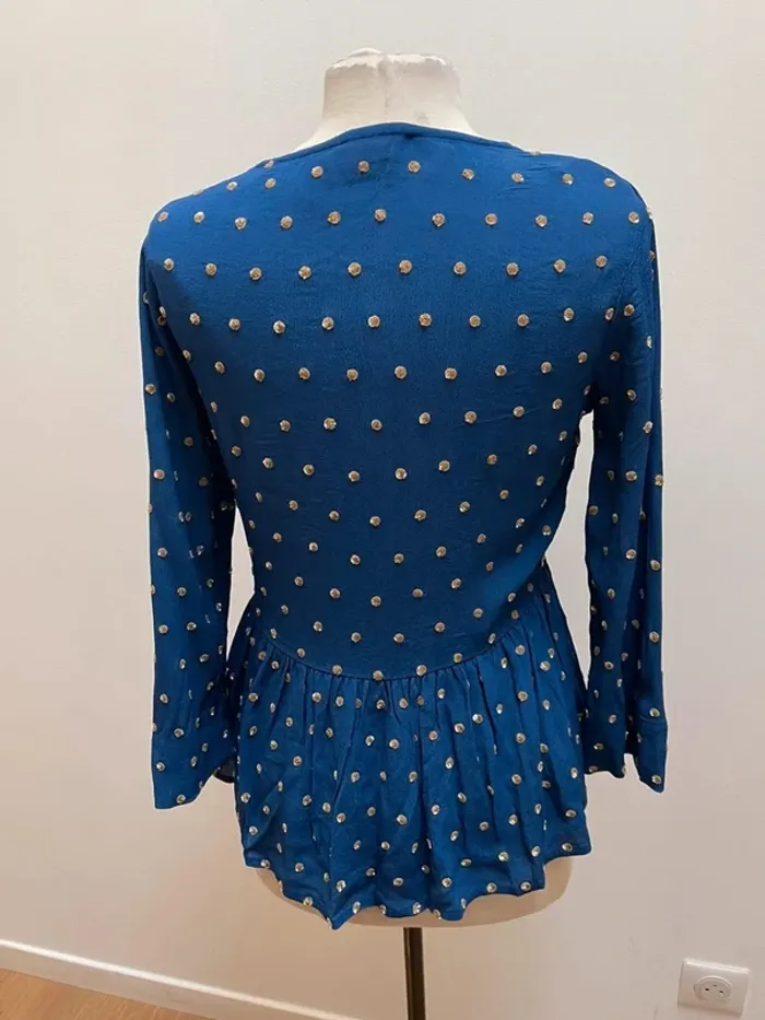 Superbe chemise blouse Deby Debo 🌸 XS 34 36 - photo numéro 5