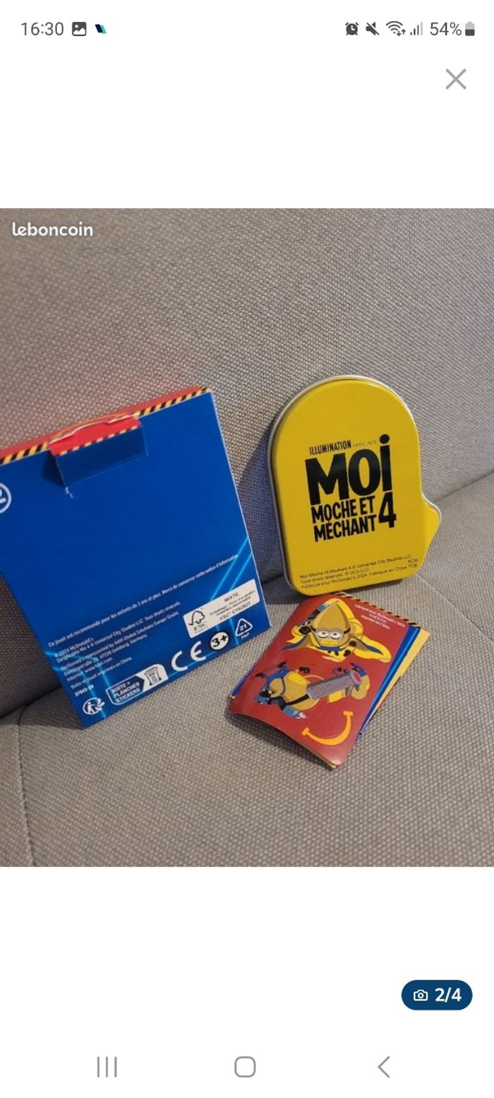 Boîte métallique Moi Moche et Méchant 4 - photo numéro 2