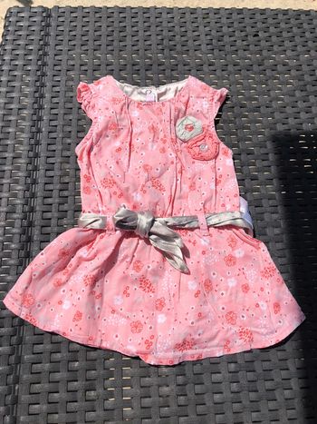 Robe fleurs habillée