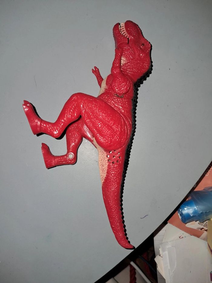 Lot de 5 dinosaures qui grognent et yeux s'allument - photo numéro 7