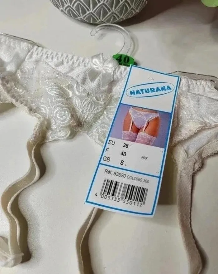 Porte-jarretelle T38,40,42 - Lingerie taille S,M,L - photo numéro 6