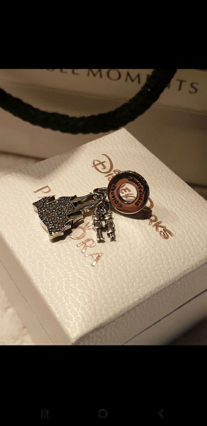 Charm Pandora >< Disney double pendant "Couple Eternel" - Edition Limitée - photo numéro 5