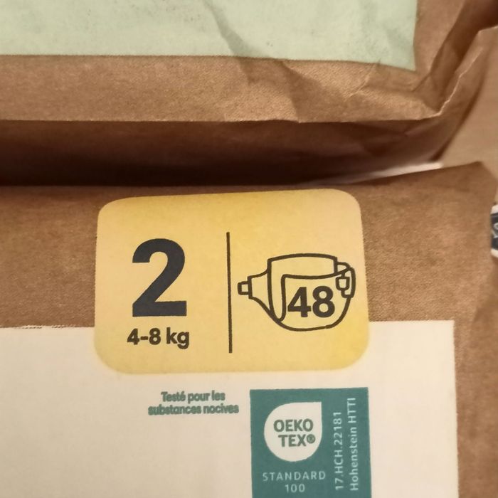 Pampers harmonie taille 2(192 couches) - photo numéro 2