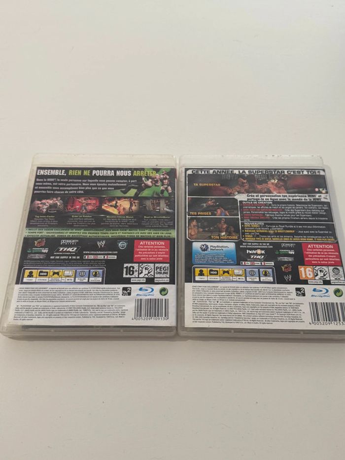 Lot WWE 2009 / 2010 / 2011 / 2K16 - BE - PS3 - photo numéro 3