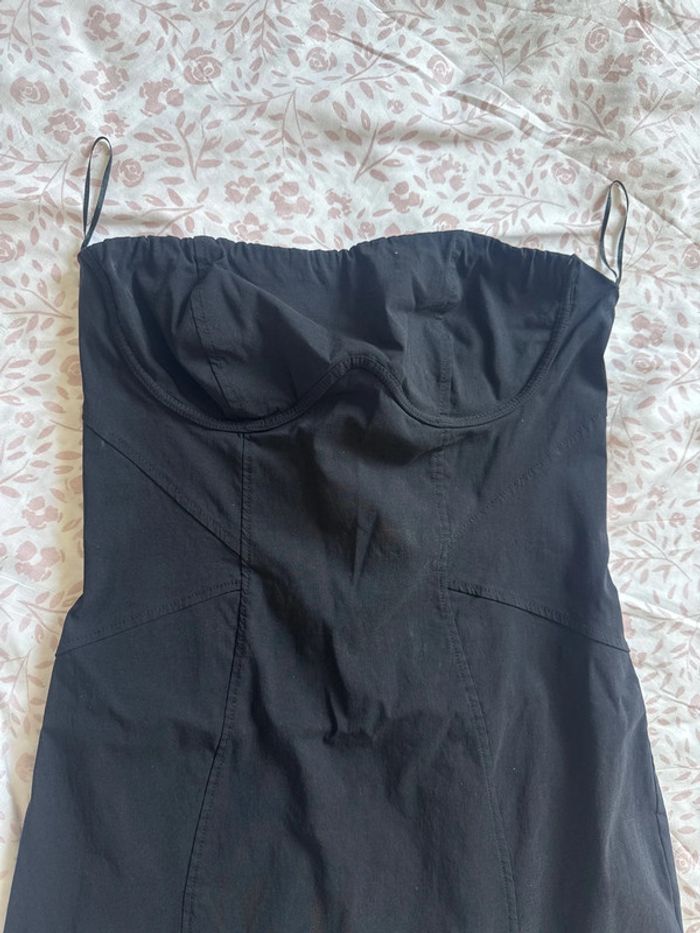 Robe mini bustier de bershka taille L - photo numéro 2