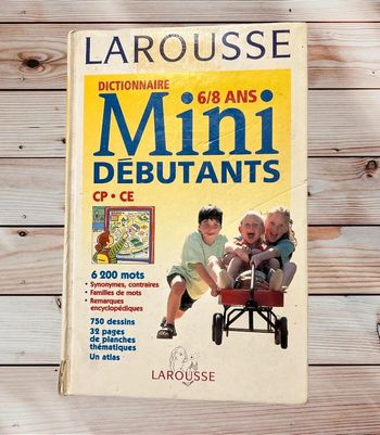 Larousse mini débutant 6/8 ans