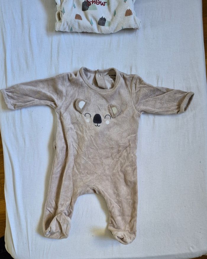Lot de 6 Pyjamas velours 3 mois kiabi - photo numéro 3