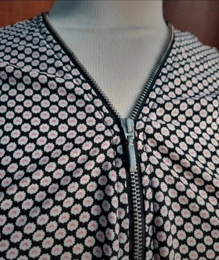 Blouse à motifs manches retroussable 36 - photo numéro 2