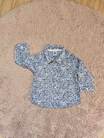 Chemise petit bateau 12 mois 74 cm