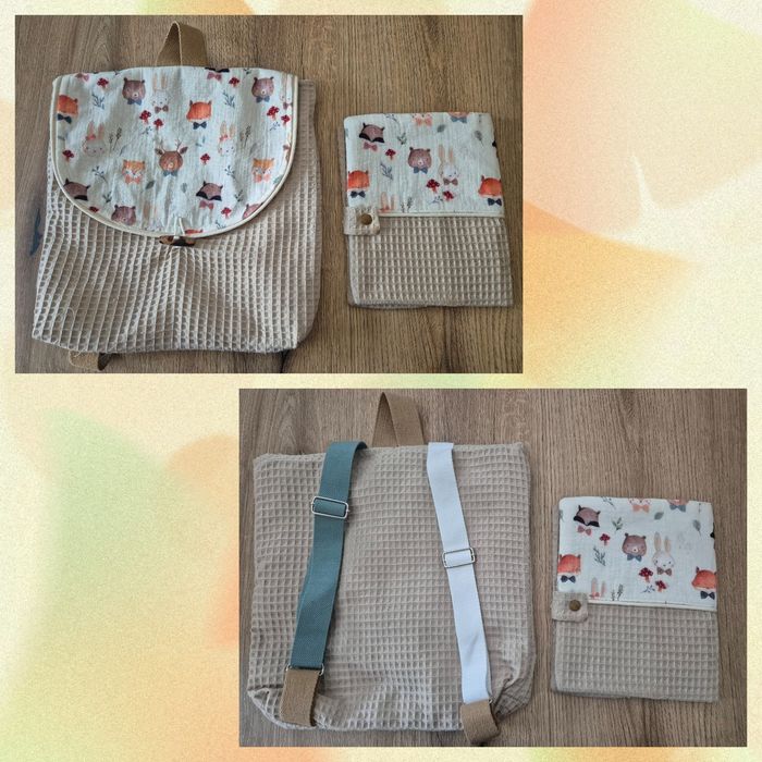 Ensemble sac et protege carnet