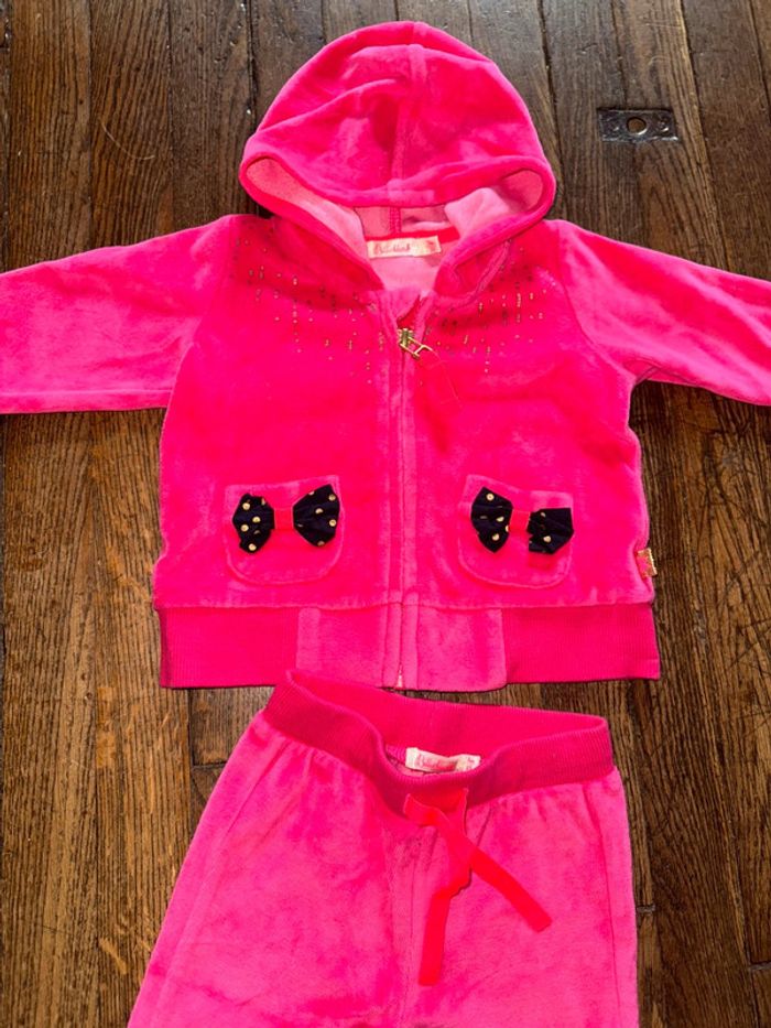 Ensemble velour billieblush 9 mois - photo numéro 2