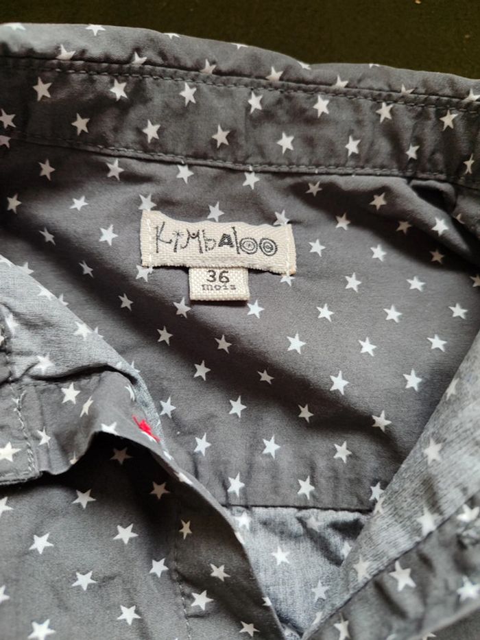 Chemise étoiles 3 ans - photo numéro 2