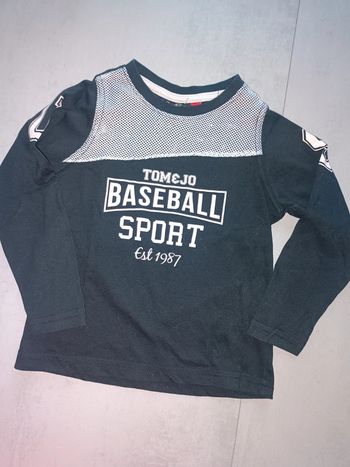 Tee shirt manches longues Tom & Jo 4 ans