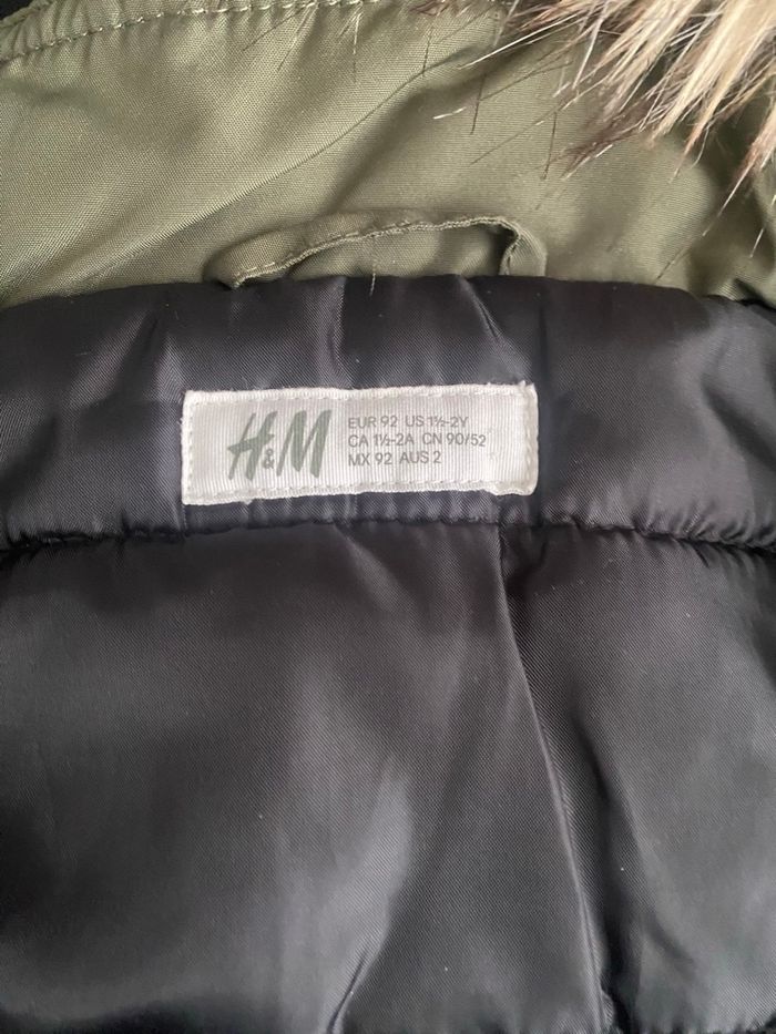 Parka H&M garçon – Taille 2 ans (92 cm) - photo numéro 4