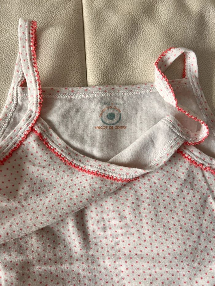 Lot maillots de corps débardeurs 6 ans - photo numéro 3