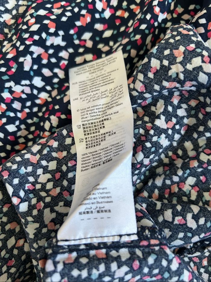 Blouse imprimée à manches courtes Esprit taille française 34 jamais portée - photo numéro 10