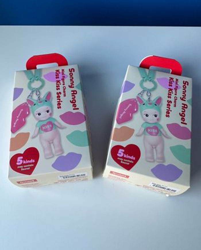 Lot de 2 Porte clé kiss kiss Sonny angel