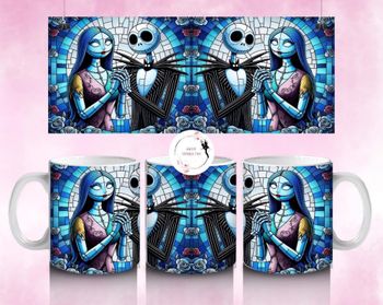 Jack skellington Vitrine en verre - Mug 325ml
