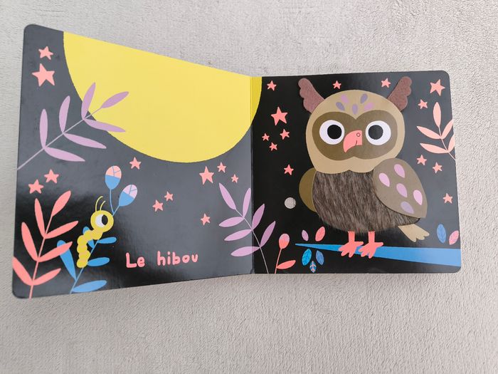 Livre sonore à toucher Écoute la nuit Gallimard - photo numéro 4