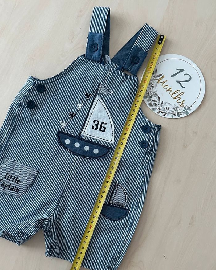 Salopette short garçon 12 mois - photo numéro 5