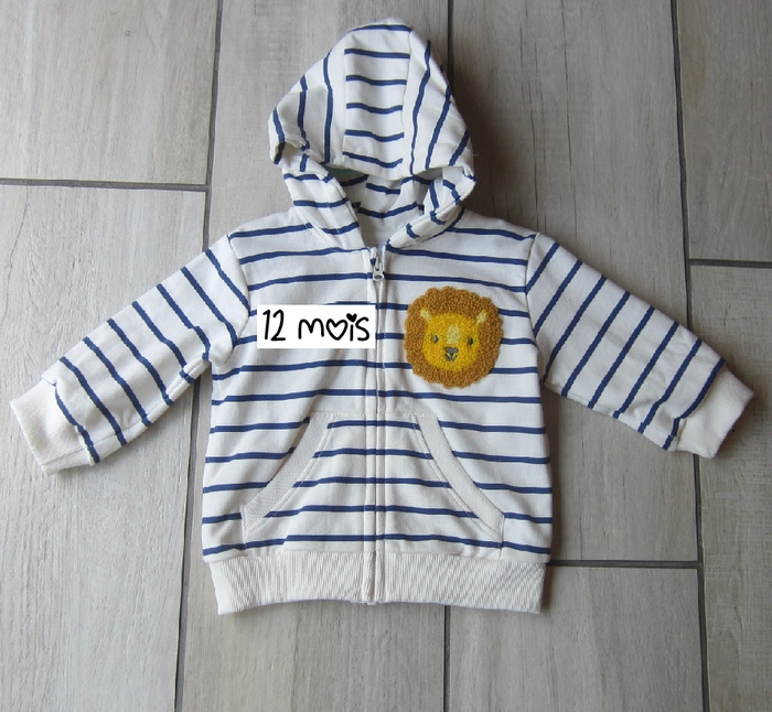 Veste zippéé a capuche neuve