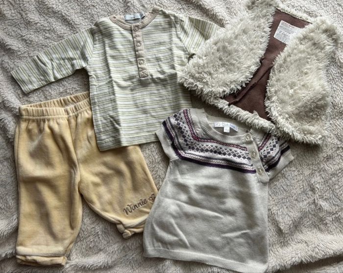 Lot vêtements bébé mixte – Taille 3 à 6 mois