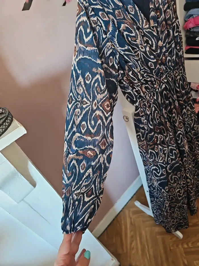 Robe longue hiver bleu t46 - photo numéro 2
