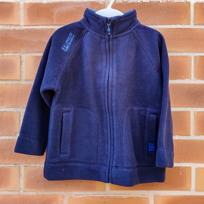Veste polaire garçon 3 ans bleu marine