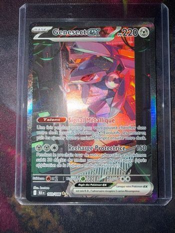 Carte Pokémon Genesect Ex Blk 169/086