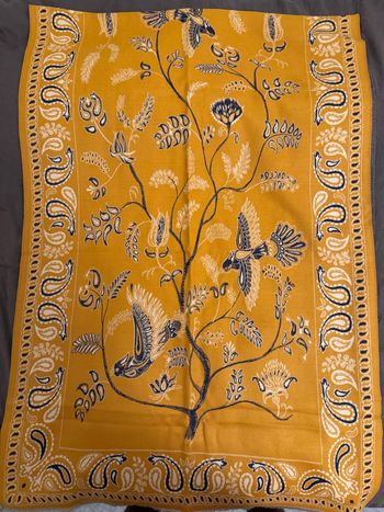 Écharpe doré/moutard