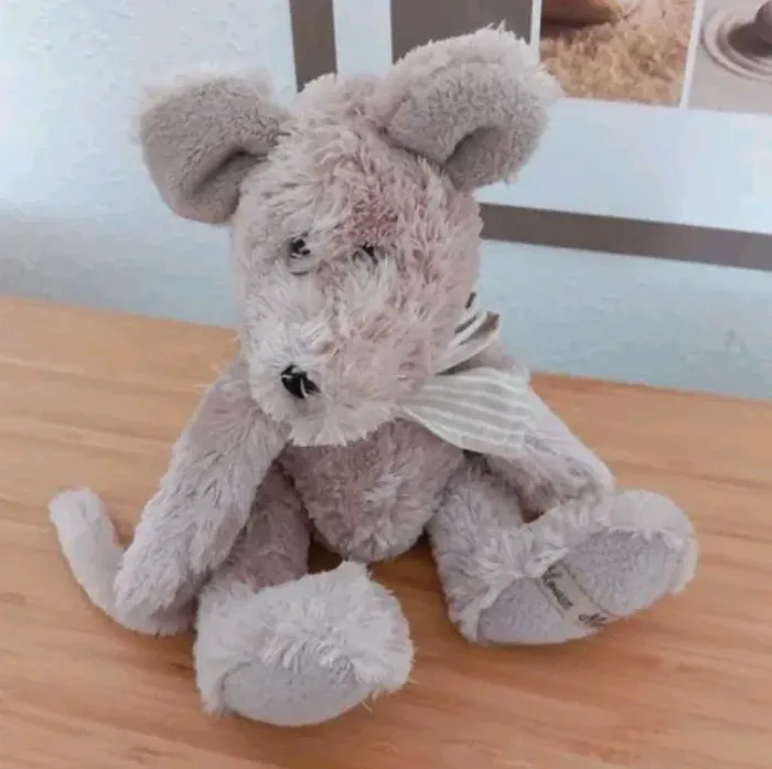 Peluche souris Louise Mansen 21cm - photo numéro 4