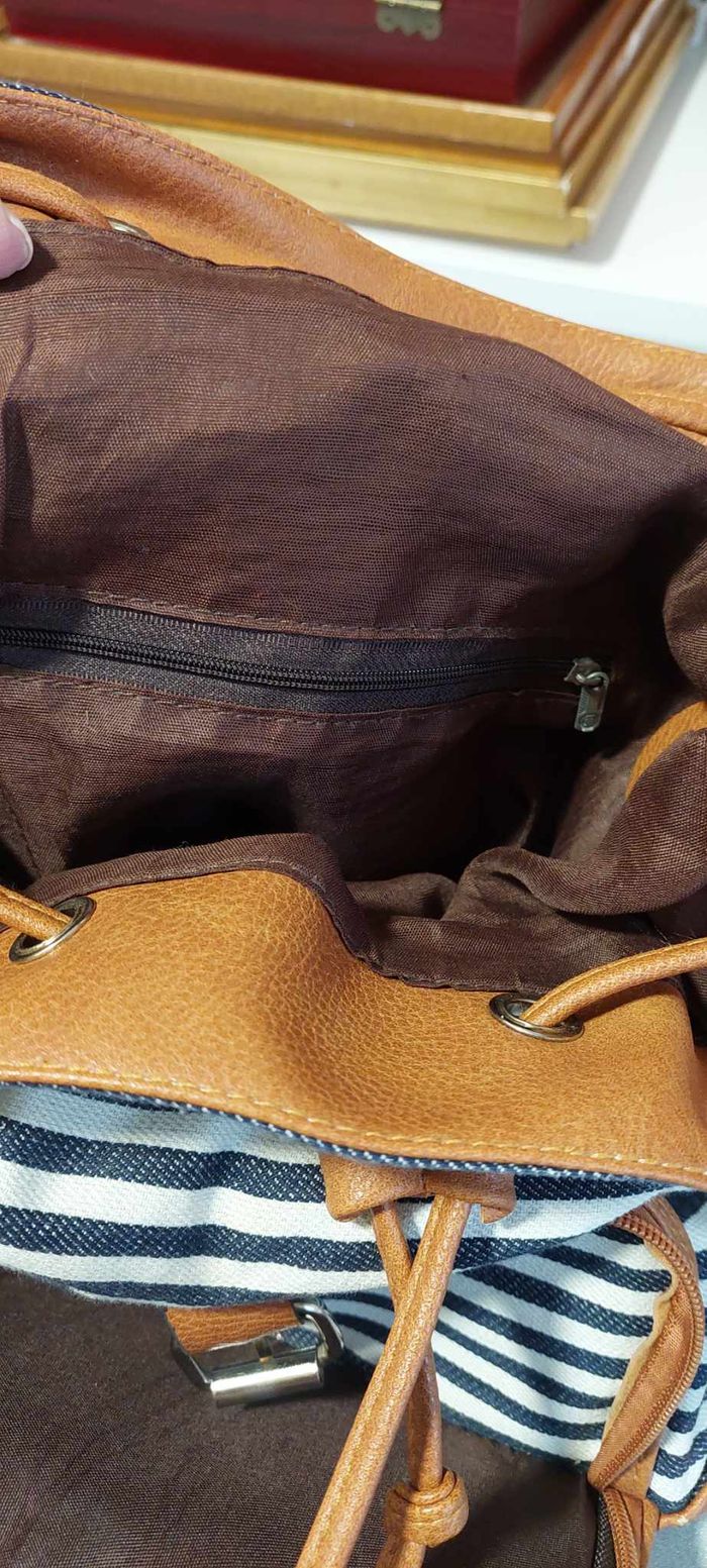 Magnifique et grand sac à dos marin femme Déclic & des sacs neuf - photo numéro 5