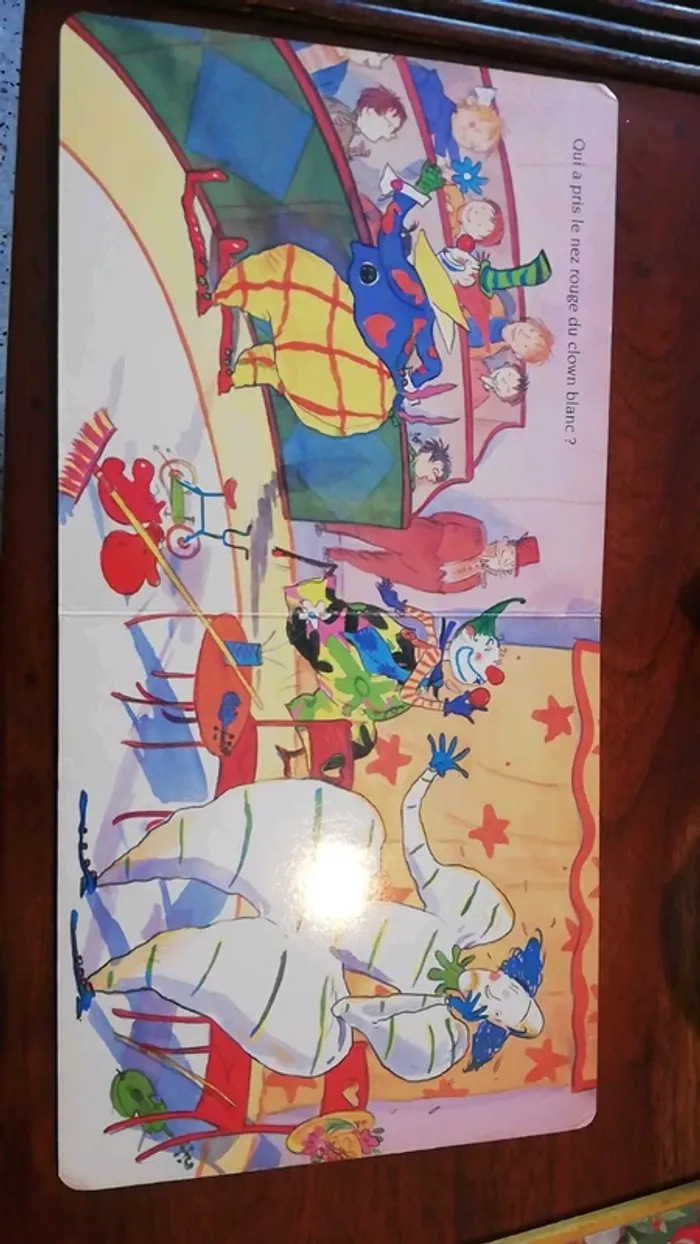 Livre pour enfant "Le cirque" 1 2 3 je vois - photo numéro 4